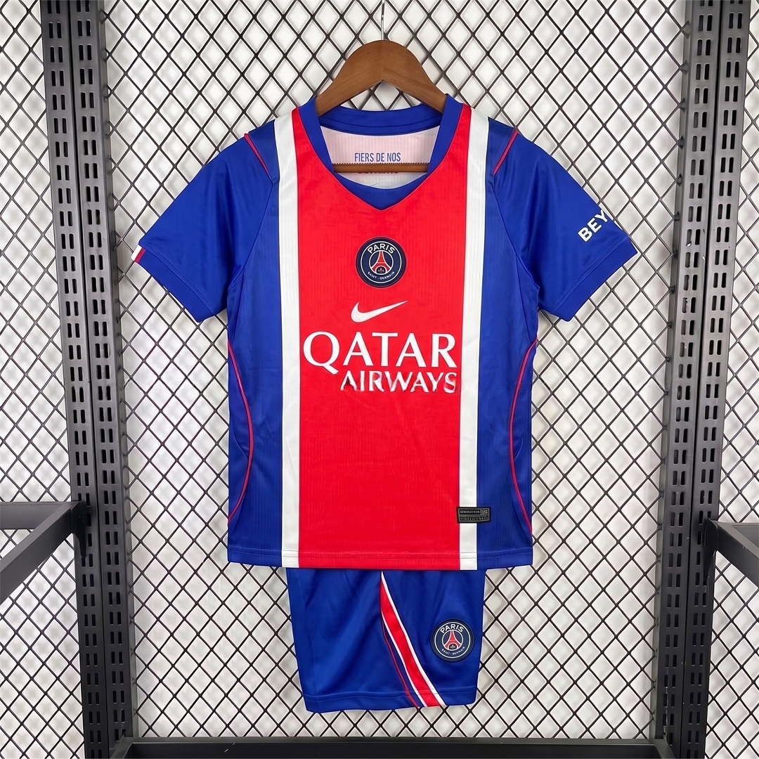 Paris Saint-Germain PSG 26-27 Home Kids Kit - UnitedFutballJersey