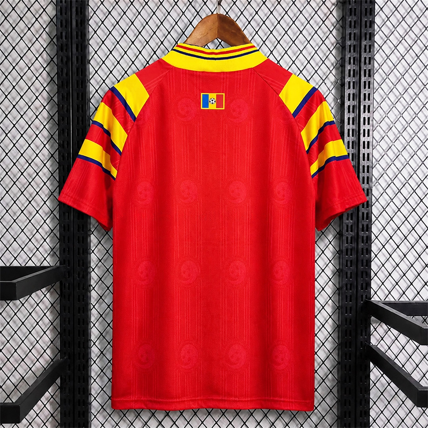 Retro Romania 1996 Away Jersey - Fans Version - UnitedFutballJersey