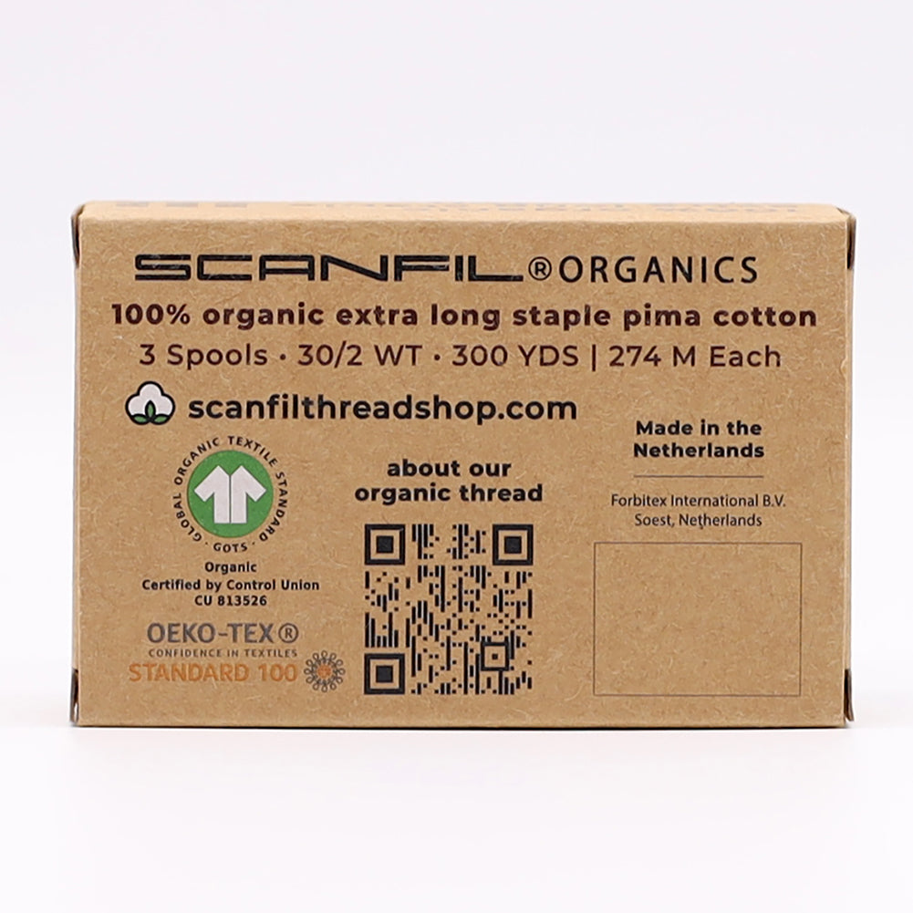 SCANFIL® 30wt Organic Pima Cotton Thread Trio Set - 3ct 300yd Spools - Pretty Pinks - Joann Fabrics