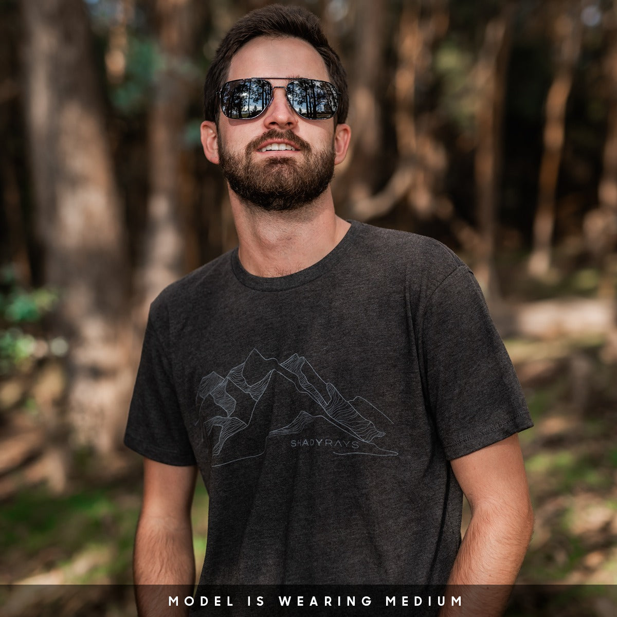 Graphic T-Shirt – Mountainscape Slate