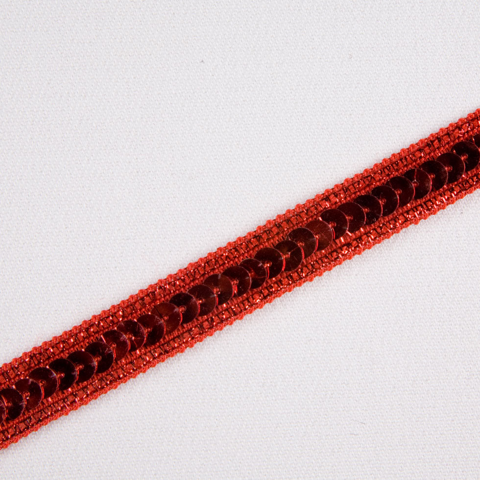 Hologram Red Fancy Sequin Trim - Joann Fabrics