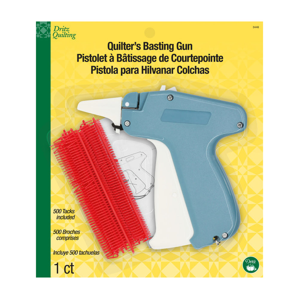 Dritz Quilter's Basting Gun with 500 Tacks - Joann Fabrics