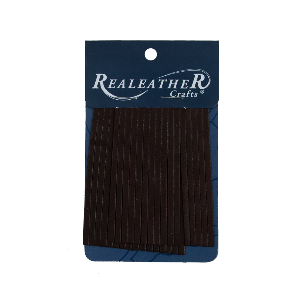 Realeather Chocolate Deerskin Fringe Trim - Joann Fabrics