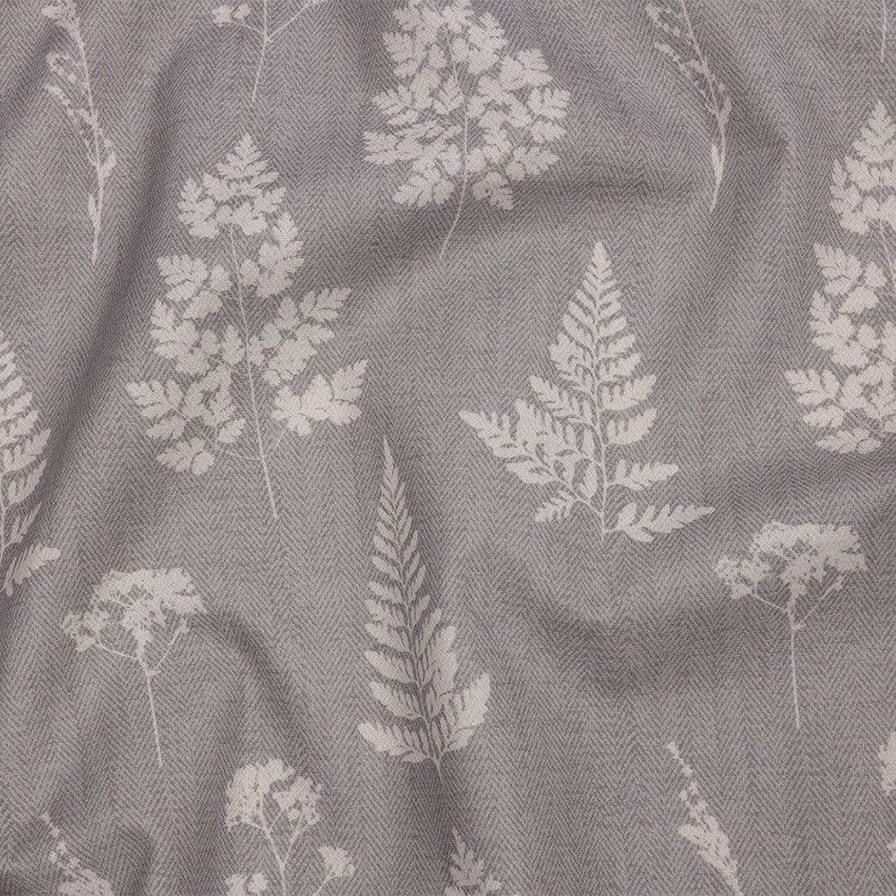 Cotton Canvas Print - Pebble Botanical Silhouettes - British Imported - Joann Fabrics