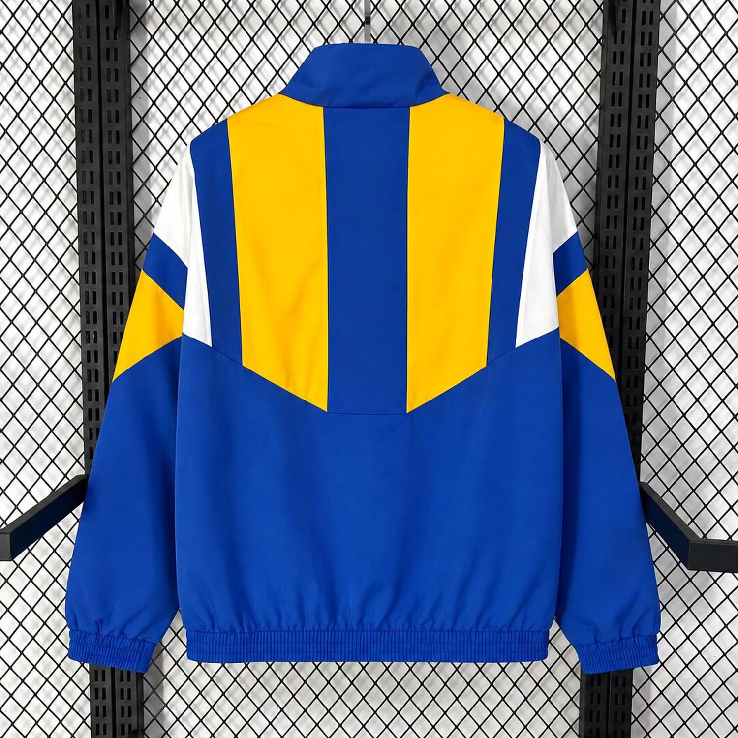 Boca Juniors 26-27 EQT Blue Yellow Windbreaker Jacket - UnitedFutballJersey