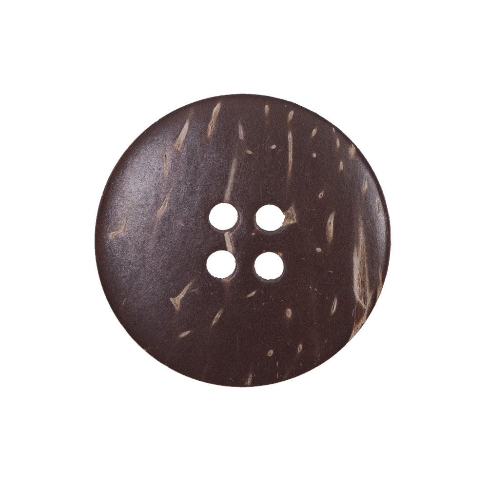 Italian Brown Etched Coconut Button - 40L/25.5mm - Joann Fabrics