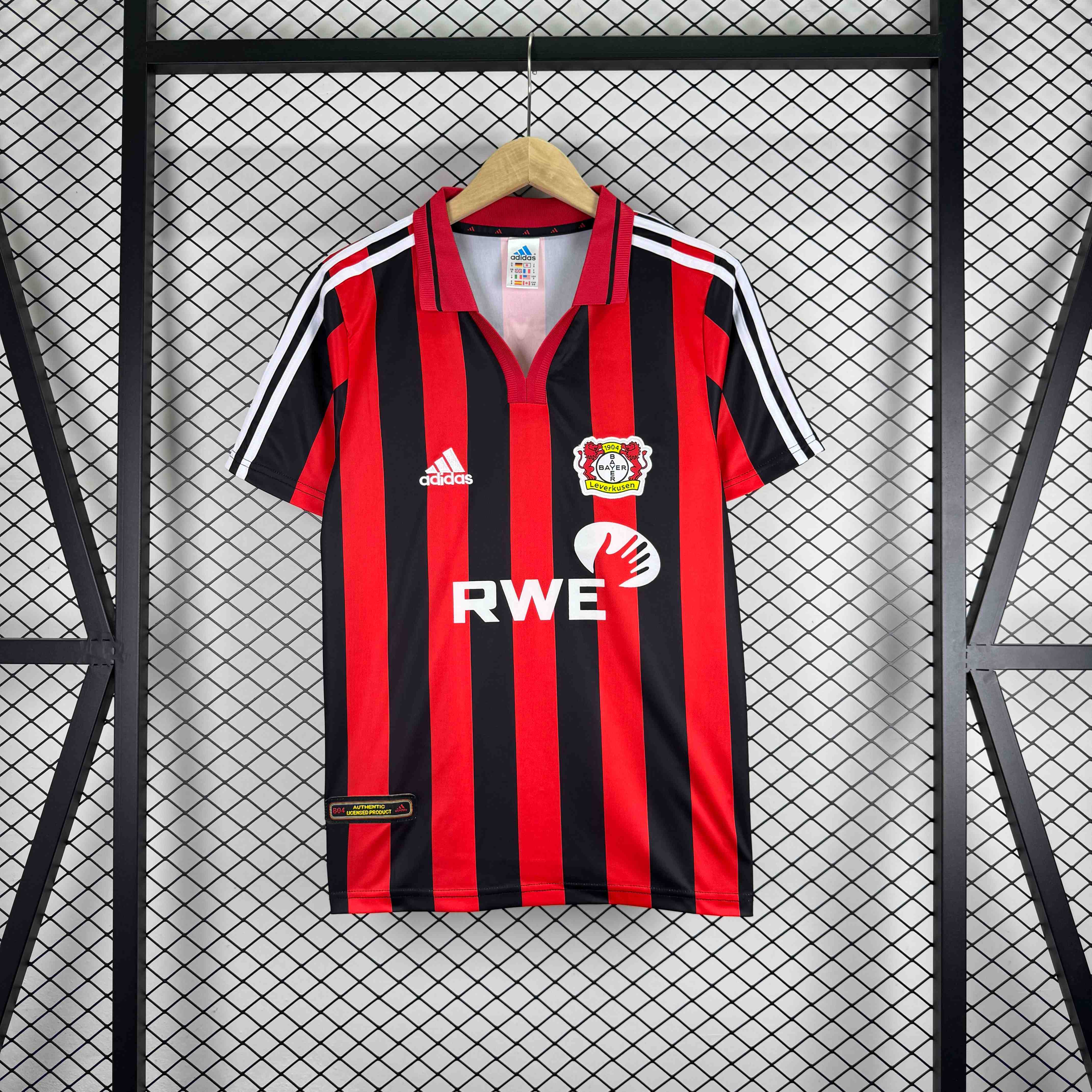 2001/2002 Retro Leverkusen Home Football Jersey 1:1 Thai Quality 01