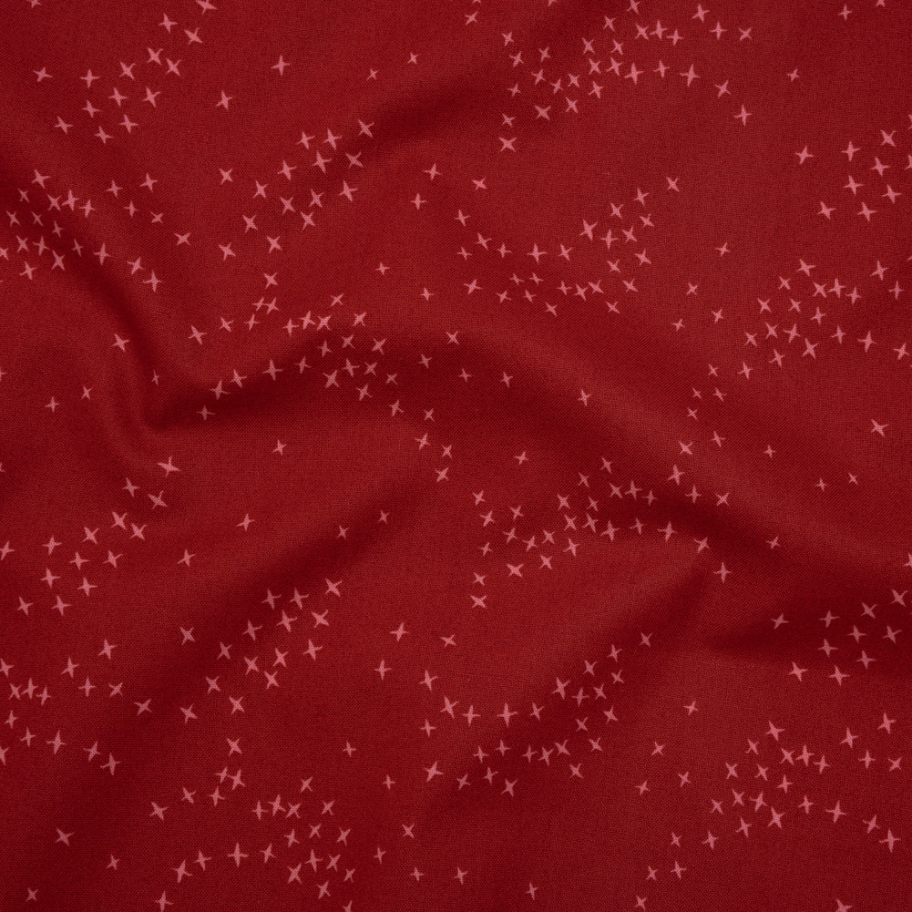 Printed Quilting Cotton by Ghazal Razavi for FIGO Studio - Red Birds - Seasons Basics Collection - Joann Fabrics