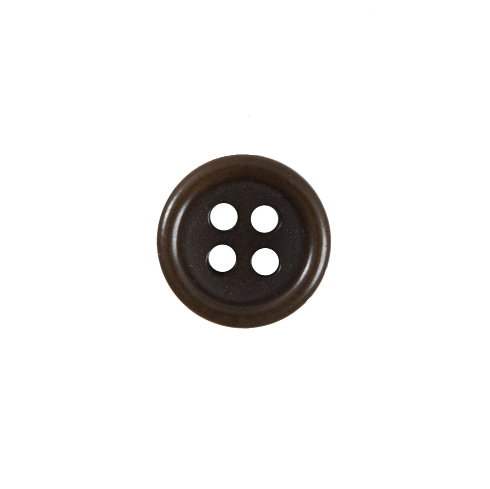 Brown Plastic 4-Hole Button - 20L/12.5mm - Joann Fabrics
