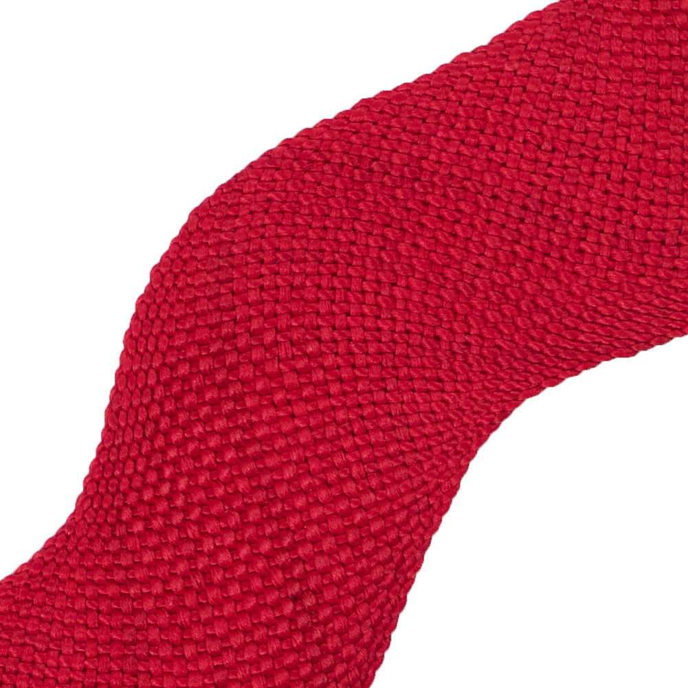 Dark Red Woven Jumbo Ric Rac - 2