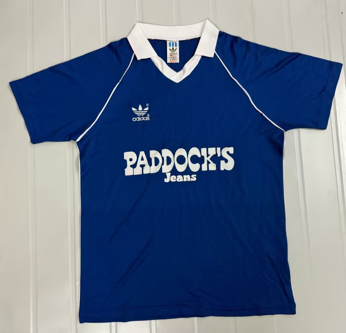 1984-1985 Retro Schalke 04 Home Football Jersey 1:1 Thai Quality