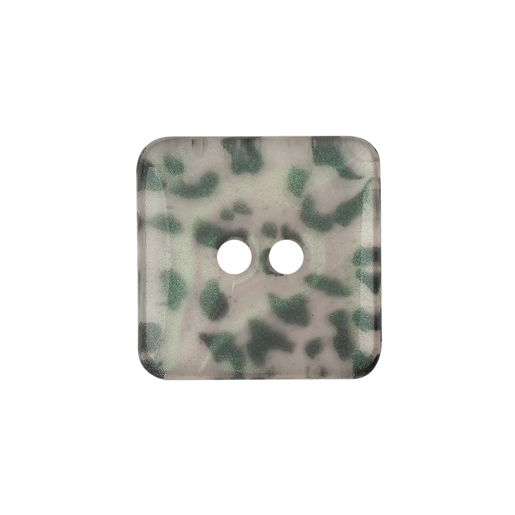 Iridescent Snow Leopard Spotted 2-Hole Square Plastic Button - 40L/25.5mm - Joann Fabrics
