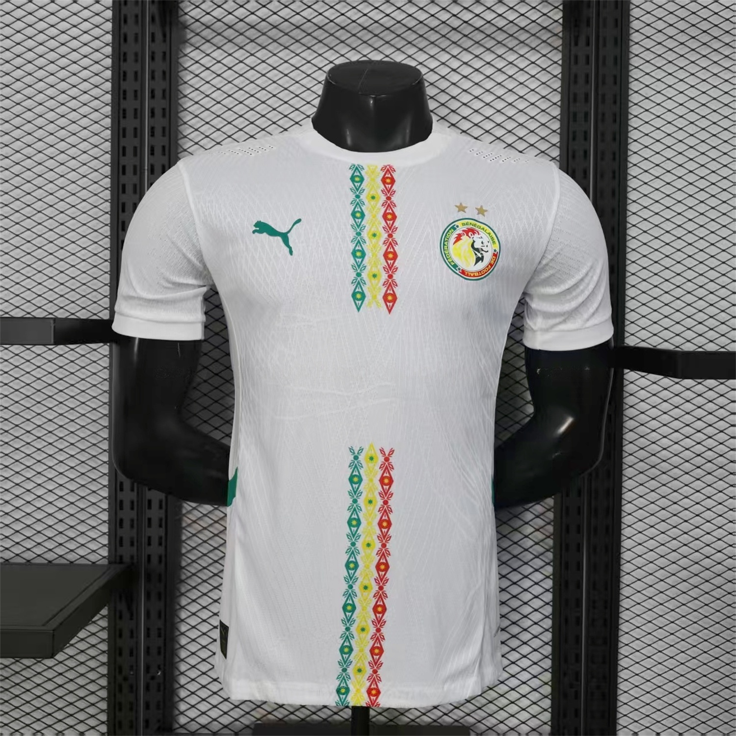 Senegal 2026 Home Double Stars Jersey - Player Version - UnitedFutballJersey
