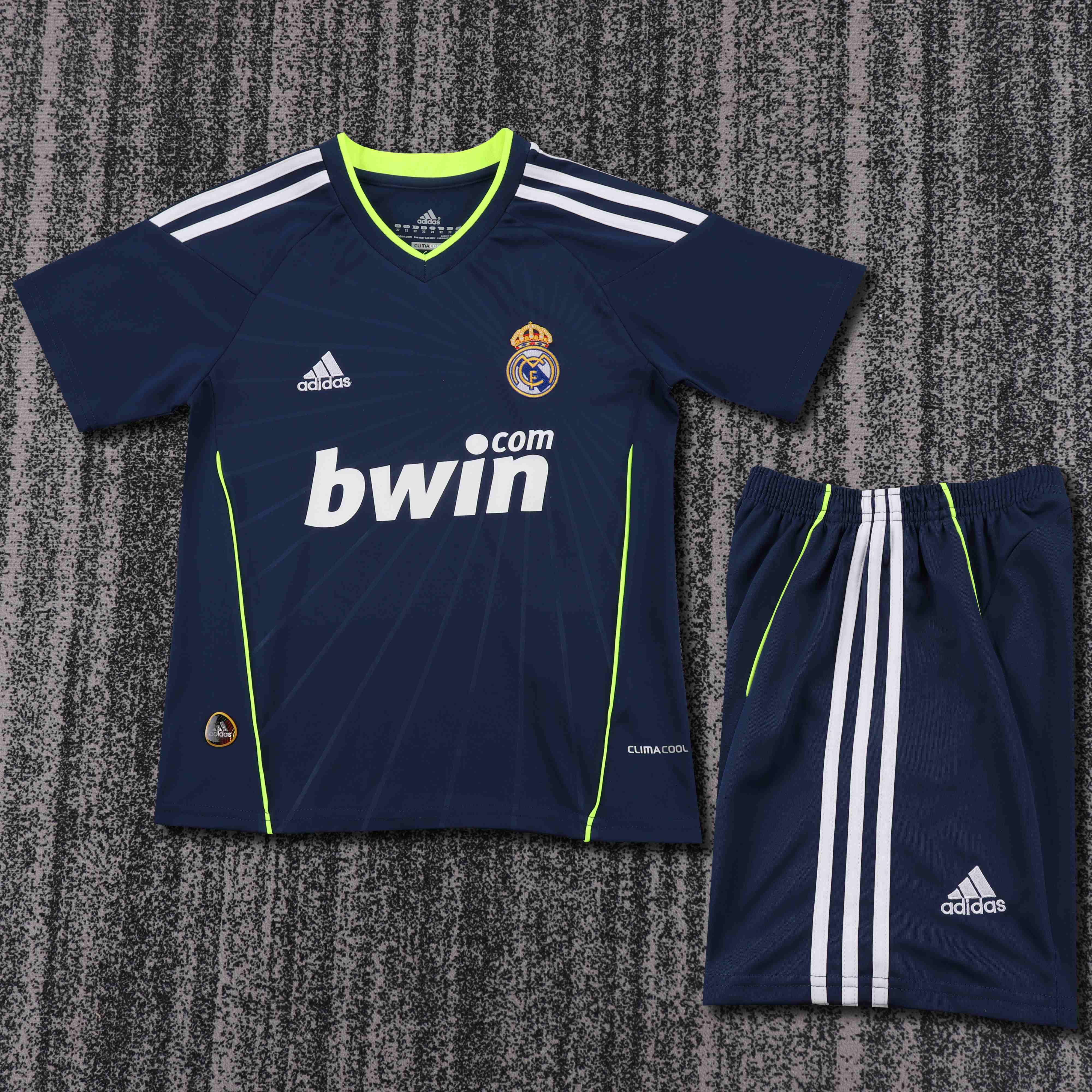 2010-2011 Retro Real Madrid Away Football Shirt 1:1 Thai Quality Kids Size