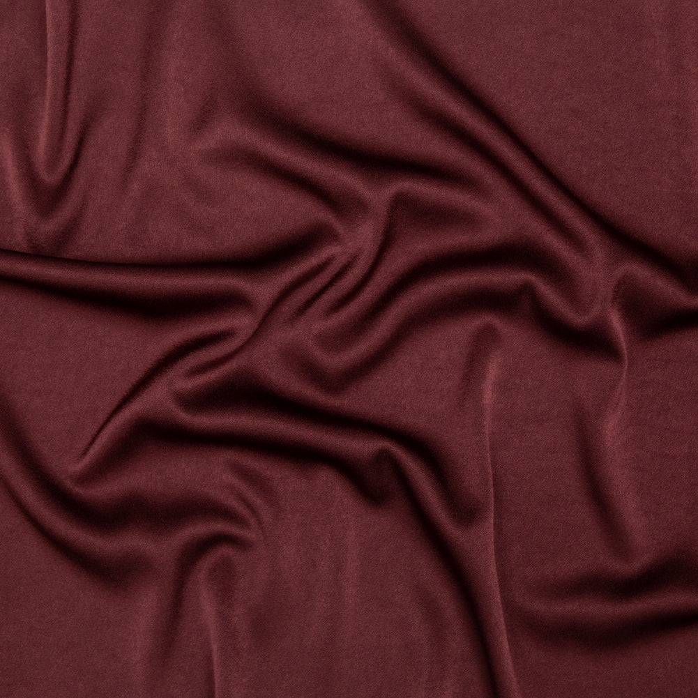 Italian Decadent Brown Stretch Satin-Faced Crepe - Joann Fabrics