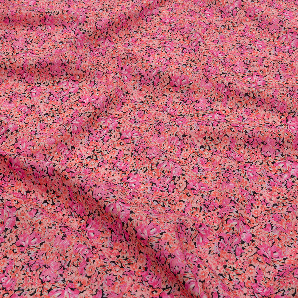 Cotton Voile - Pink Floral - Titania's Dream Print - Mood Exclusive Secret Garden Collection - Joann Fabrics