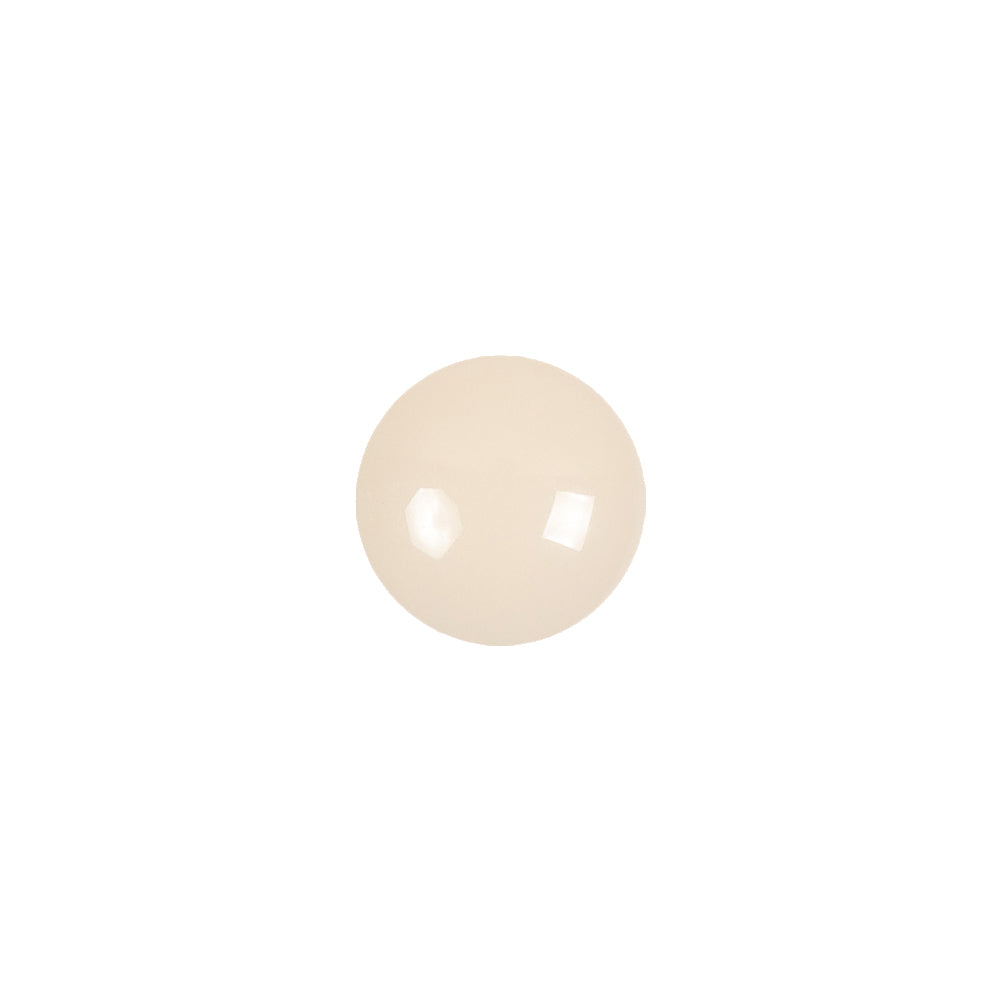 European Beige Self Back Glass Button - 18L/11.5mm - Joann Fabrics