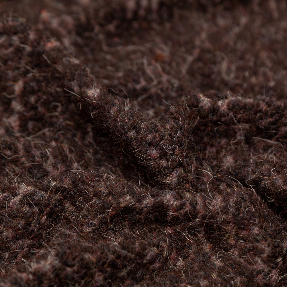 Black and Gray Fuzzy Wool Knit - Joann Fabrics