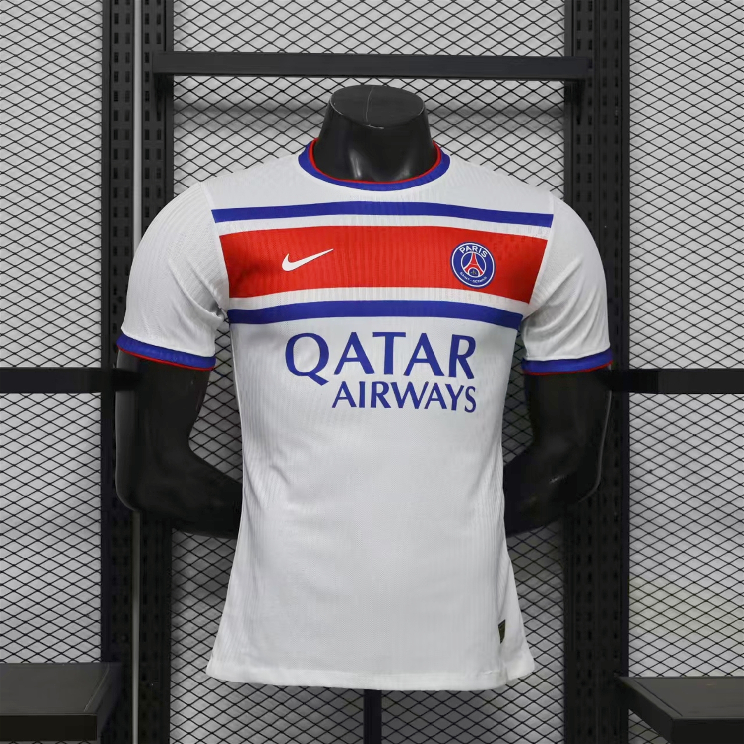 Paris Saint-Germain PSG 26-27 White Pre-Match Jersey - Player Version - UnitedFutballJersey