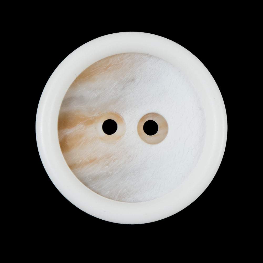 Ivory 2-Hole Plastic Button - 44L/28mm - Joann Fabrics
