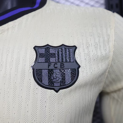 2025/2026 Long Sleeve Player Version Barcelona Away Football Jersey 1:1 Thai quality