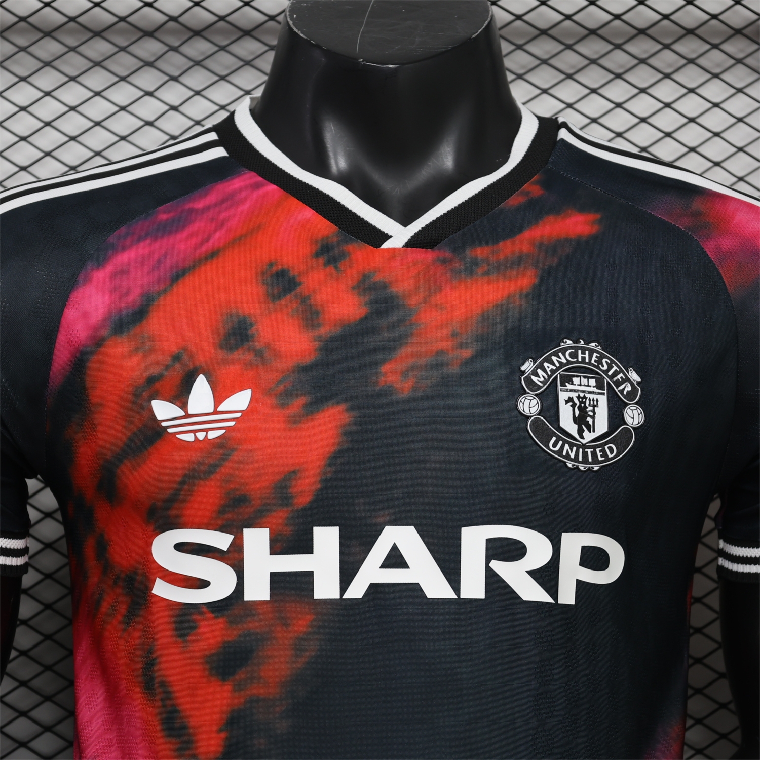Manchester United 26-27 Retro Casual Style Black Pink Orange Special Jersey - Player Version - UnitedFutballJersey