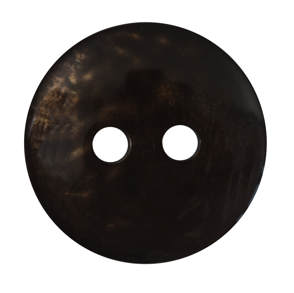 Italian Black and Copper Iridescent 2-Hole Button - 54L/34mm - Joann Fabrics