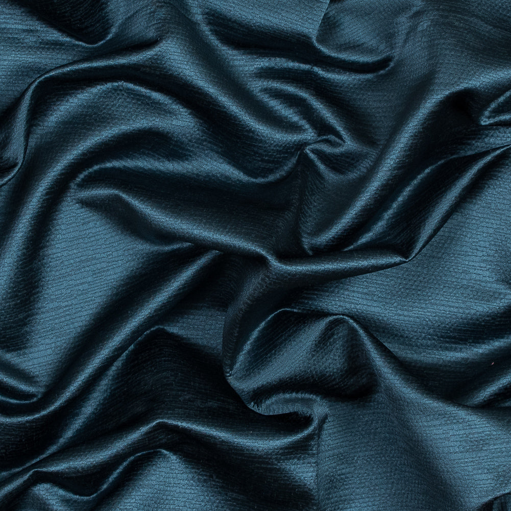 Luminous Textural Polyester Woven - Teal - British Imported - Joann Fabrics