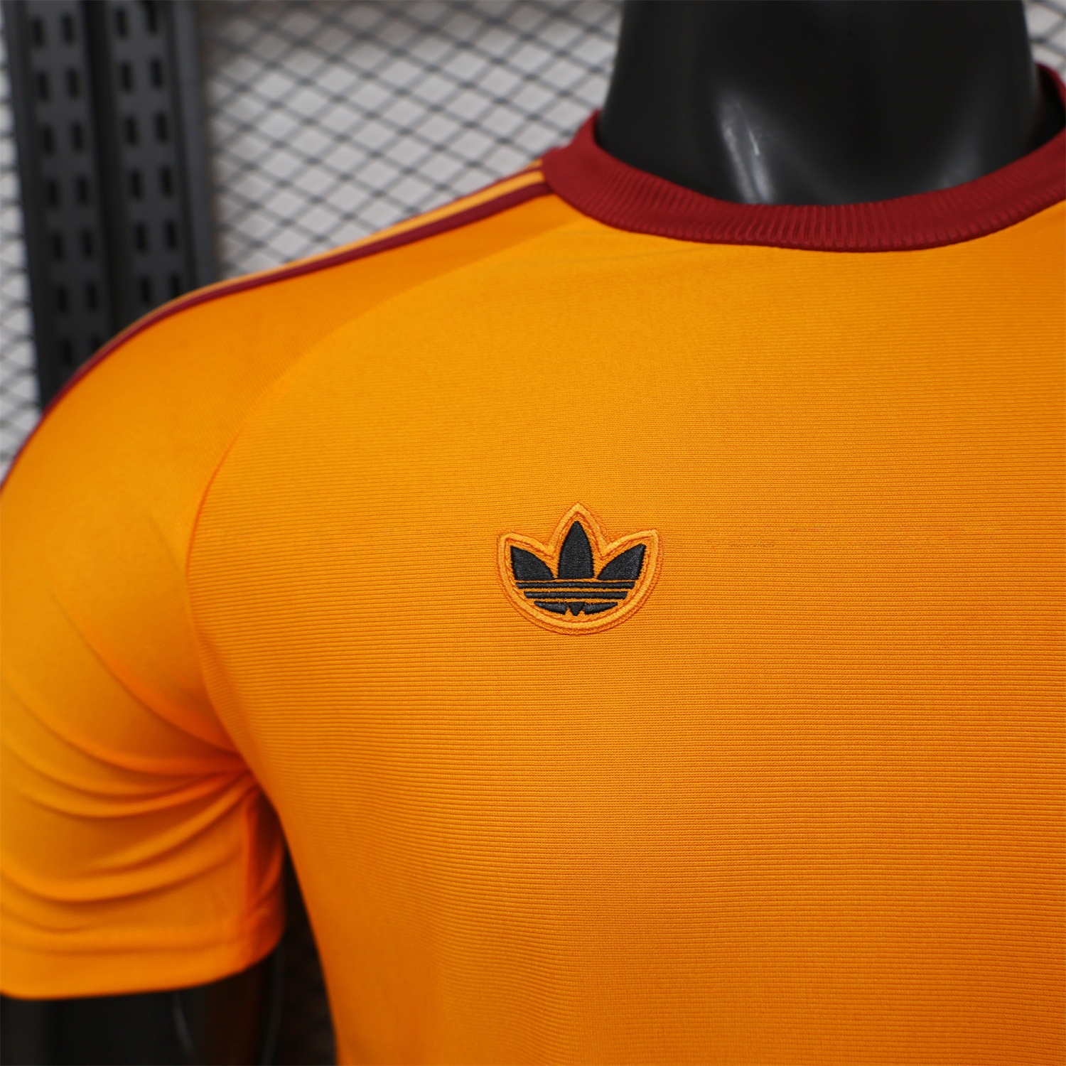 AS Roma 25-26 Retro Casual Style Orange Special Jersey - Player Version - UnitedFutballJersey