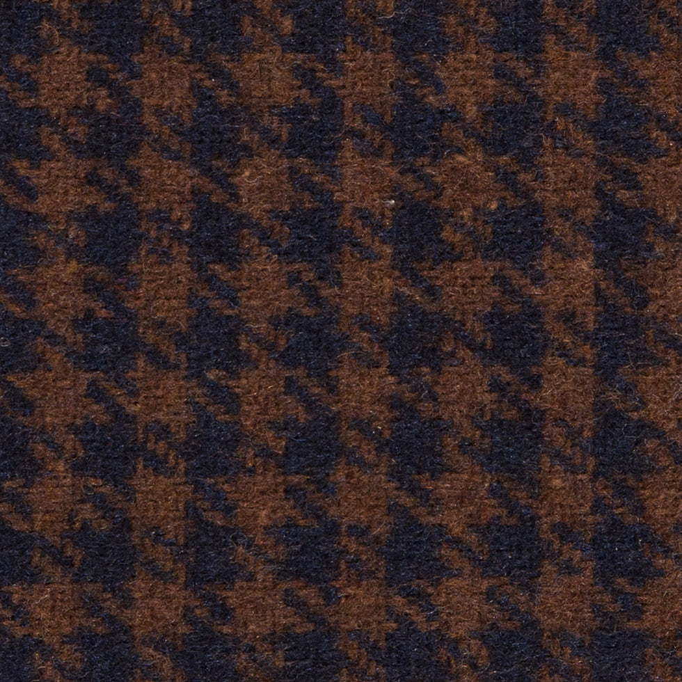 Brown/Navy Shepherd's Check Heavy Wool Suiting - Joann Fabrics