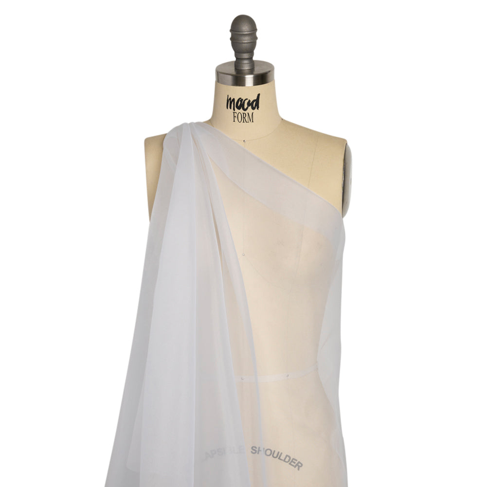 Polyester Organza - Bright White - Luscinia Collection by Mood - Joann Fabrics