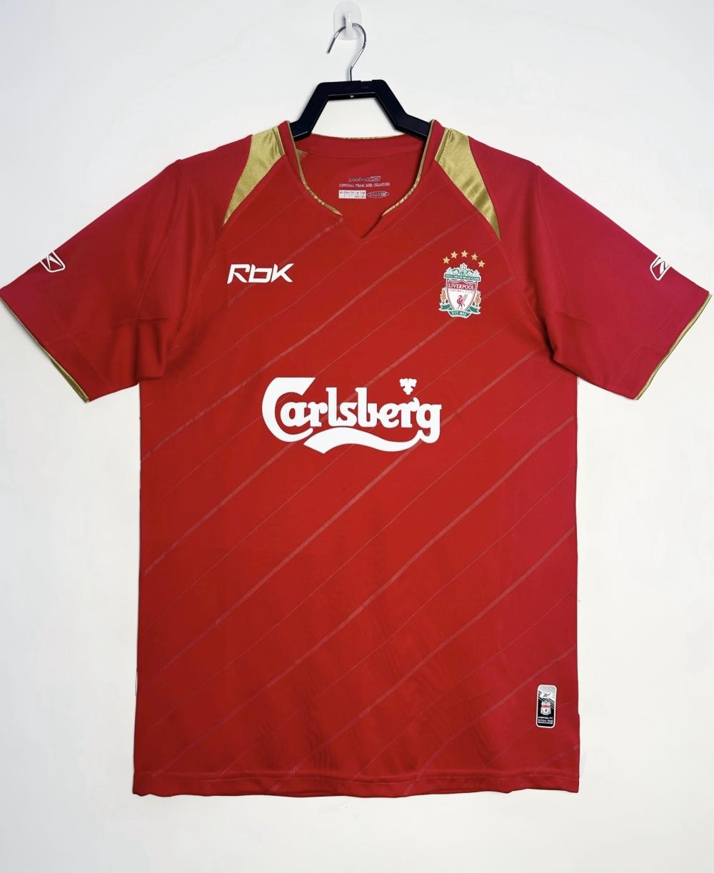 2005/2006 Retro Liverpool Home Football Jersey 1:1 Thai Quality