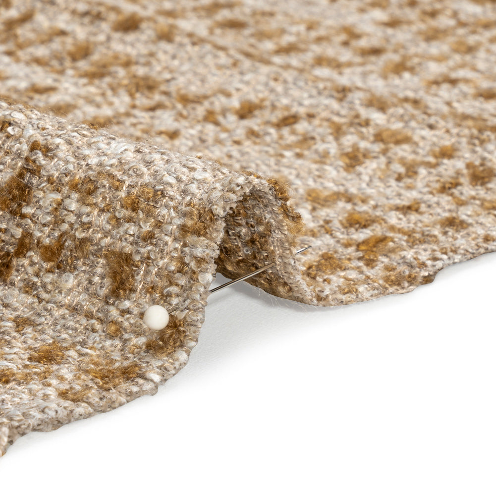 Tweedy Upholstery Boucle - Khaki - Torlea Collection - Joann Fabrics
