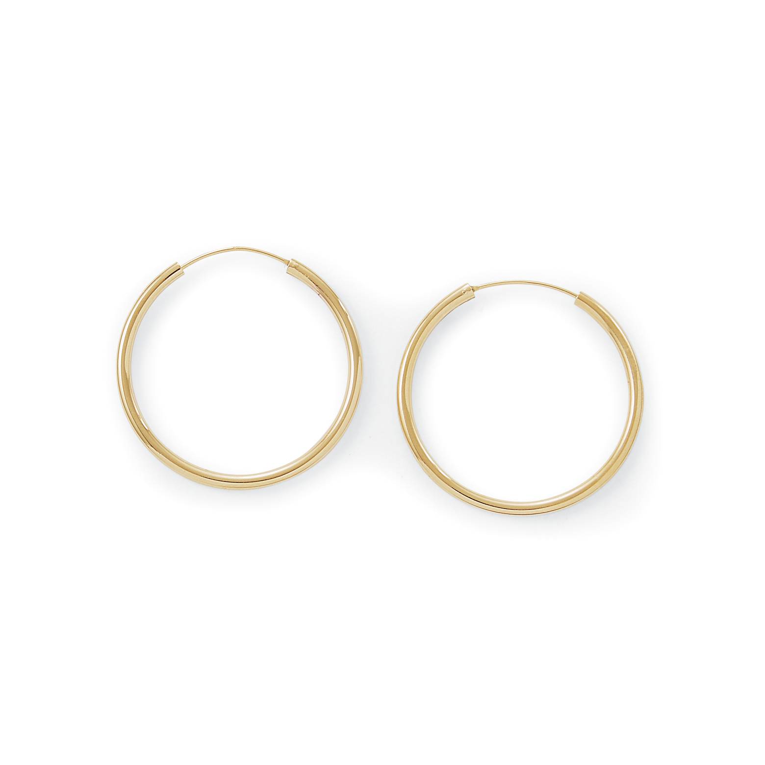 Sterling Silver Gold-Plated Hoops - Northstyle Catalog