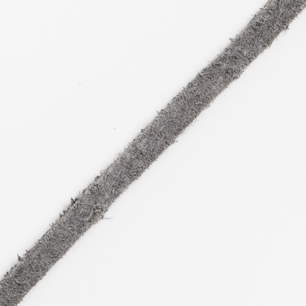 Gray Suede Cord - 0.125