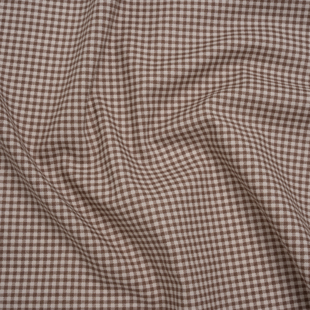 Printed Quilting Cotton by Ghazal Razavi for FIGO Studio - Walnut Checks - Nest Collection - Joann Fabrics