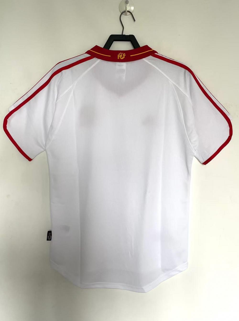 2000 Retro Spain Away Soccer Shirt 1:1 Thai Quality