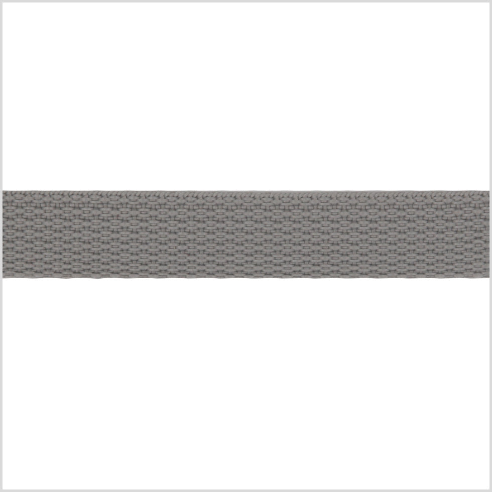 Silver Nylon Webbing - 0.75
