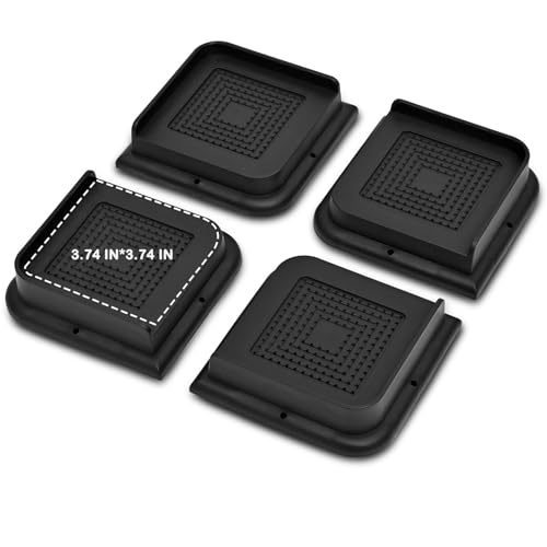Bed Risers 2 inch, 3 inch, 4 inch, 6 inch, 8 inch, Oversized Furniture ...