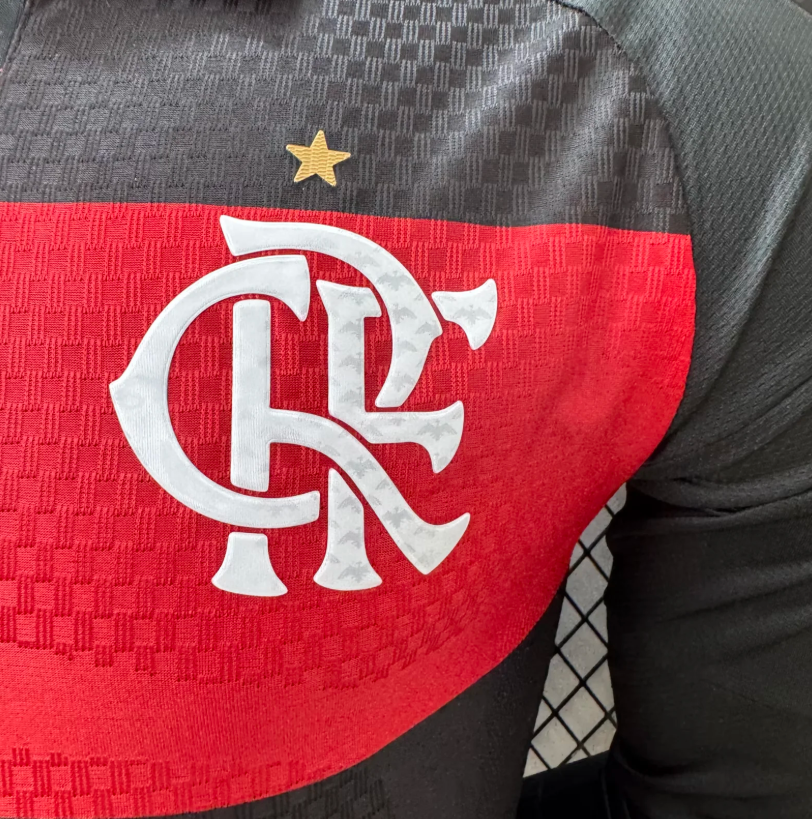 2026/2027 Long Sleeve Player Version Flamengo Home Jersey 1:1 Thai Quality