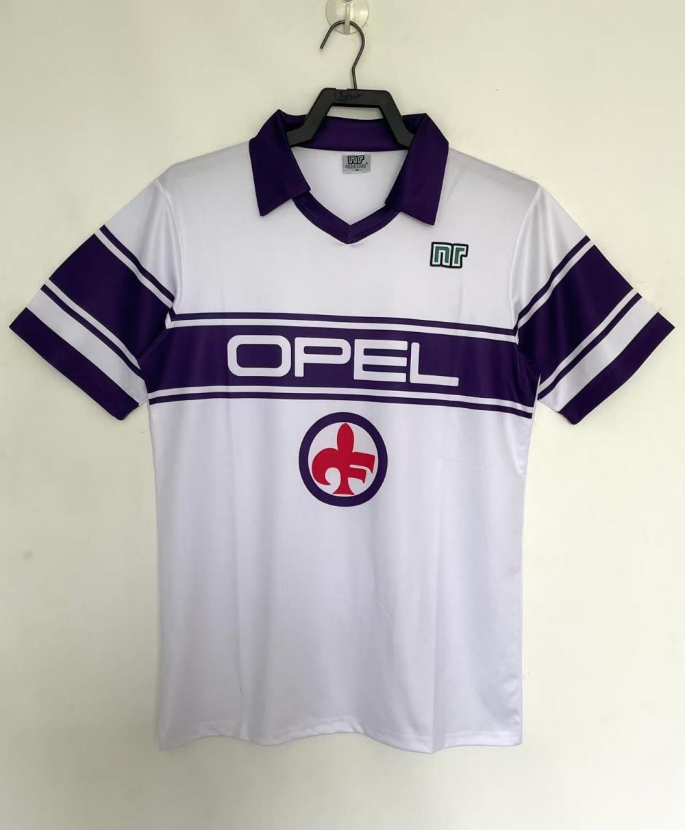 1983/1985 Retro Fiorentina Away Soccer Jersey 1:1 Thai Quality