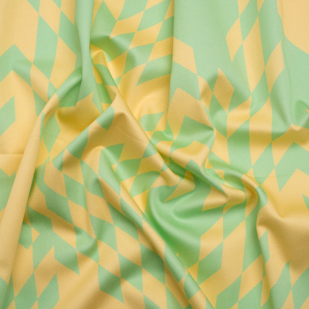 Mood Exclusive Lemon Lime Life Stretch Cotton Sateen - Joann Fabrics
