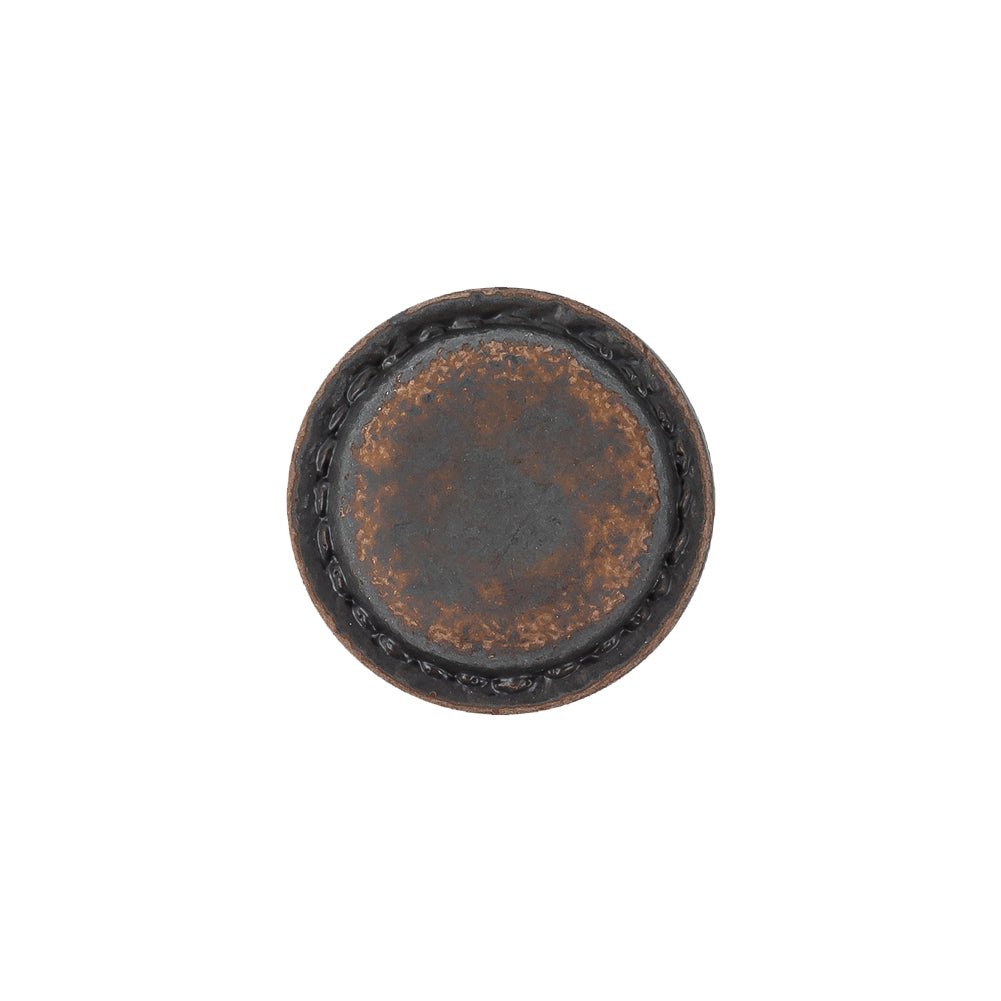 Italian Acorn and Dark Gull Gray Weathered Faux Leather Shank Back Button - 28L/18mm - Joann Fabrics