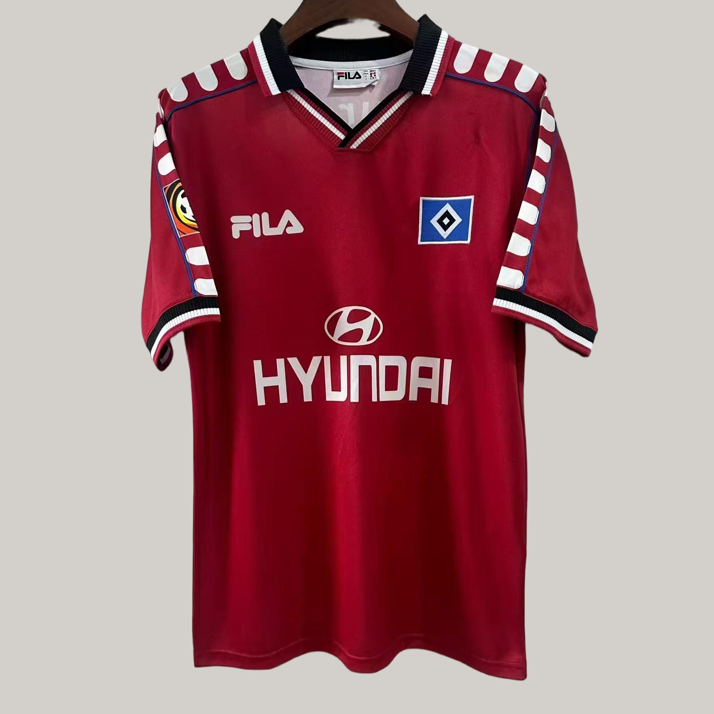 2000-2001 Retro Hamburger SV Home Football Jersey 1:1 Thai Quality