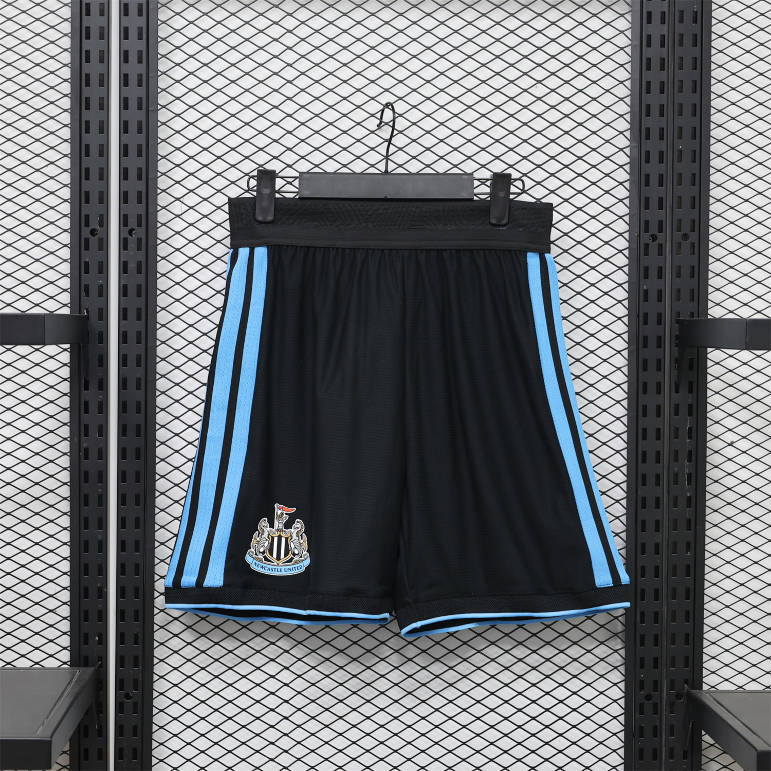 Newcastle United 26-27 Home Black Shorts - Player Version - UnitedFutballJersey