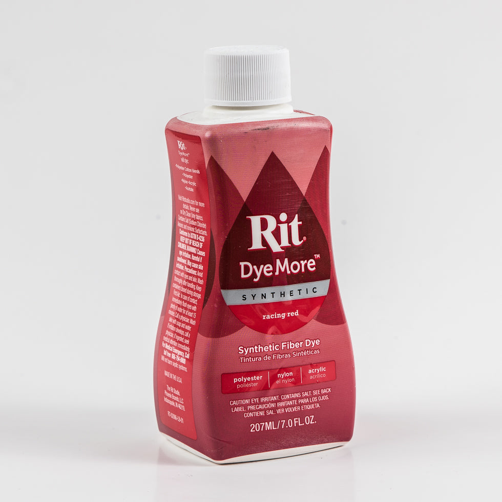 Rit DyeMore Synthetic Fiber Dye - Racing Red - 7oz Bottle - Joann Fabrics