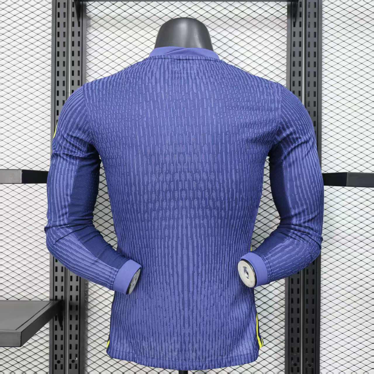 2025/2026 Long Sleeve Player Version Atletico Madrid Away Football Jersey 1:1 Thai quality