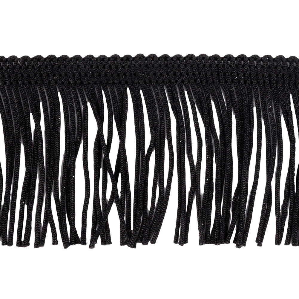 Black Chainette Fringe - 2
