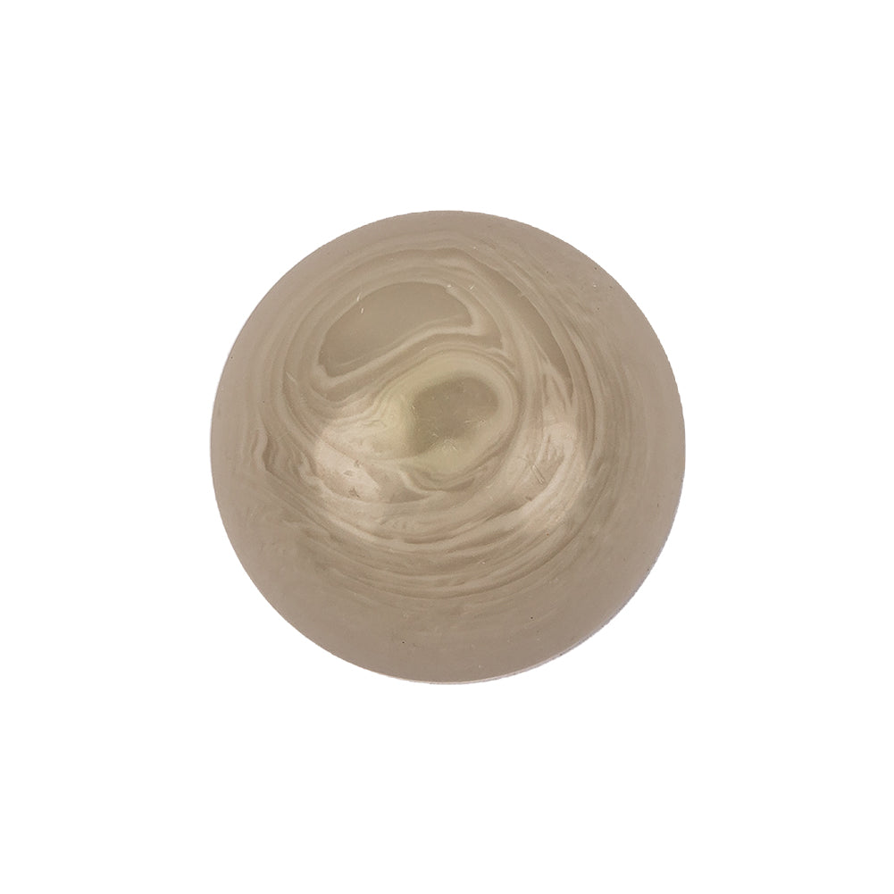 Overcast and Cannoli Cream Swirl Dome Shaped Plastic Shank Back Button - 36L/23mm - Joann Fabrics