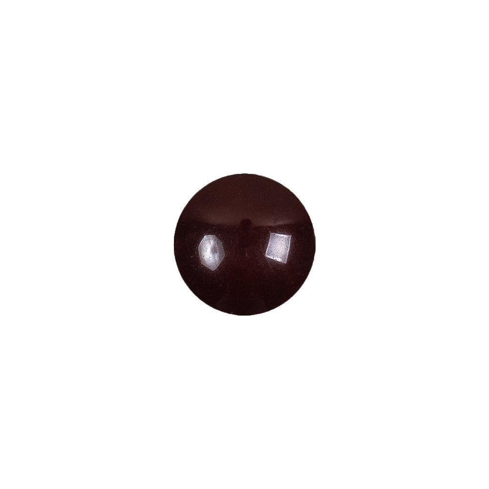 European Brown Self Back Glass Button - 18L/11.5mm - Joann Fabrics